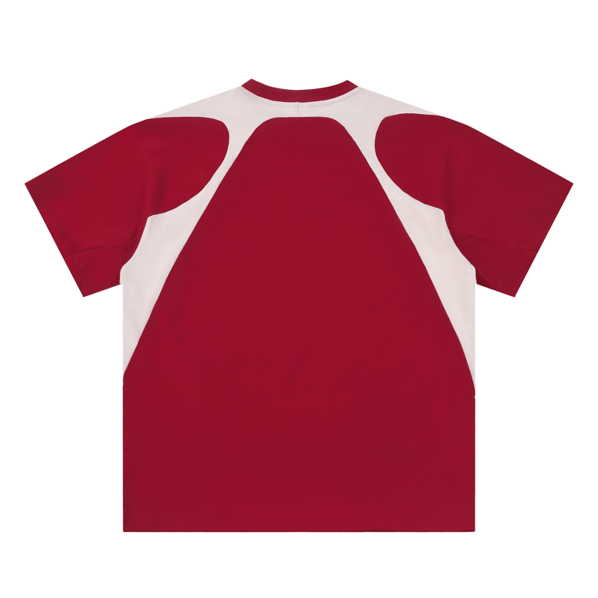 Contrast Panel Cotton T-Shirt - Frayce Apparel