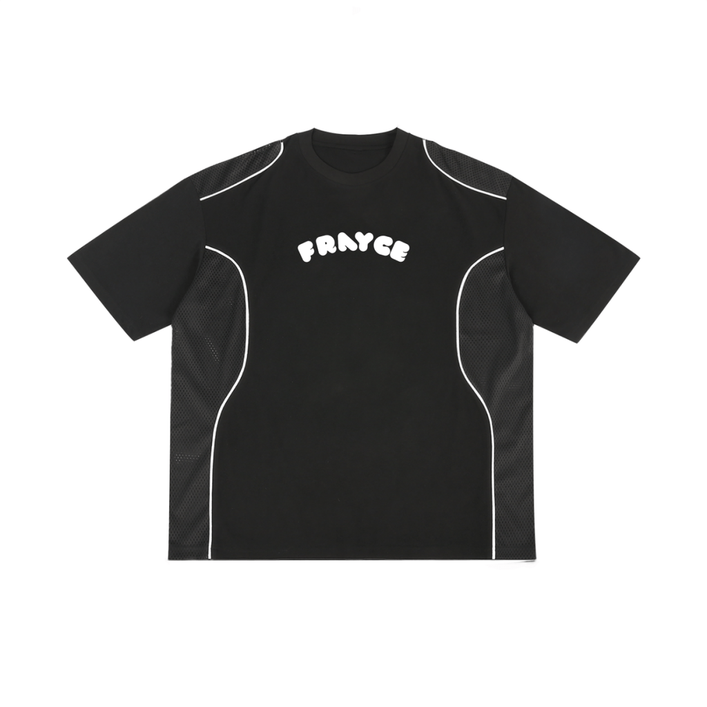 Contrast Piped Panel T-Shirt - Frayce Apparel