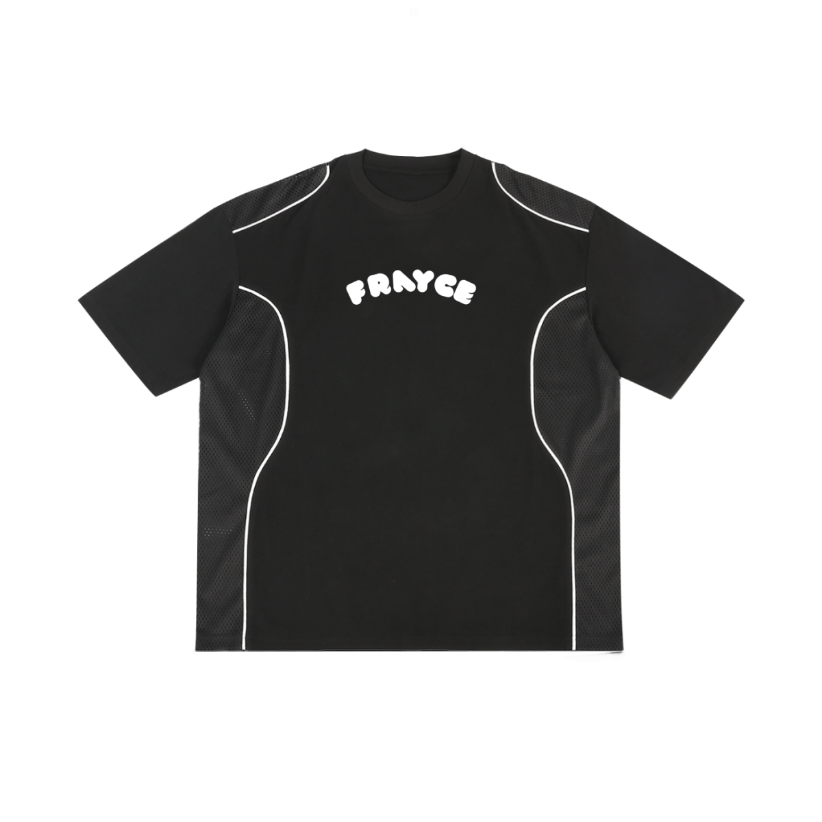 Contrast Piped Panel T-Shirt - Frayce Apparel