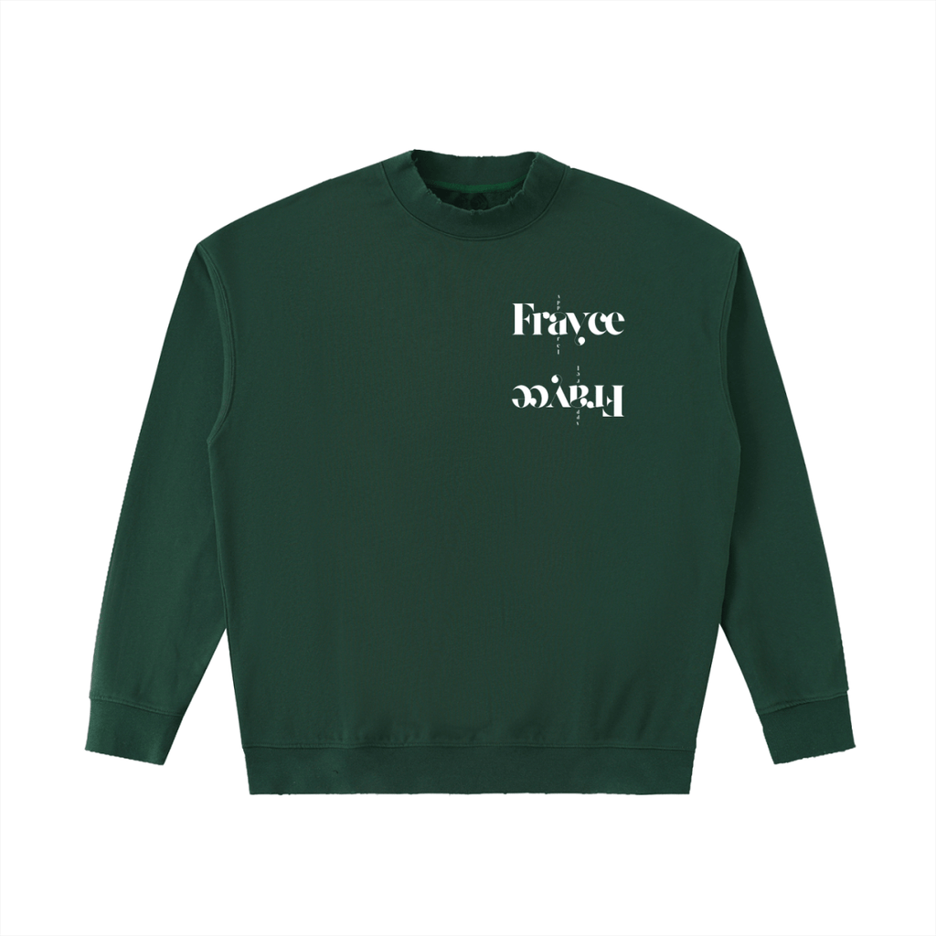 Drop Shoulder Crewneck Sweatshirt - Frayce Apparel