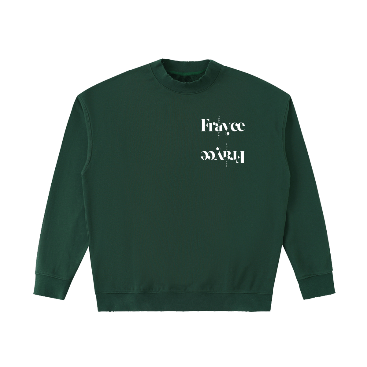 Drop Shoulder Crewneck Sweatshirt - Frayce Apparel