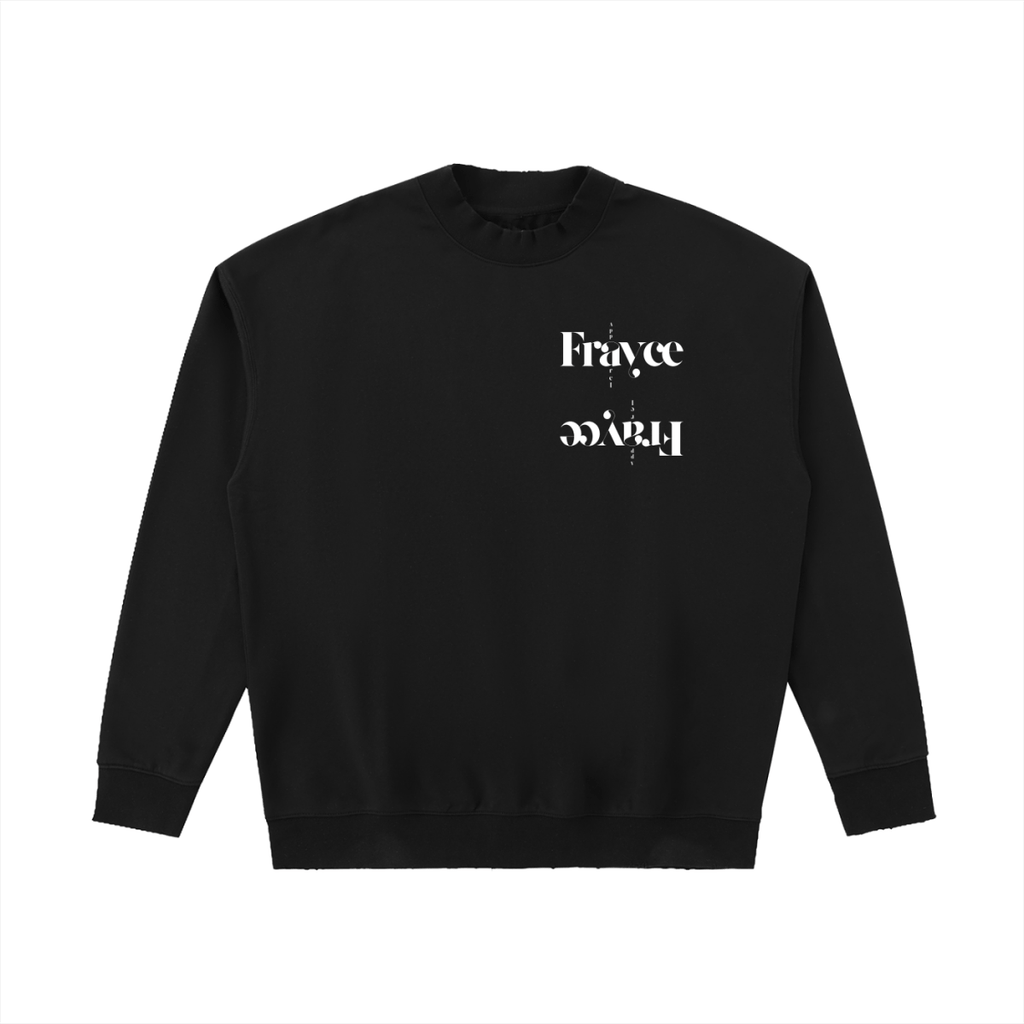 Drop Shoulder Crewneck Sweatshirt - Frayce Apparel