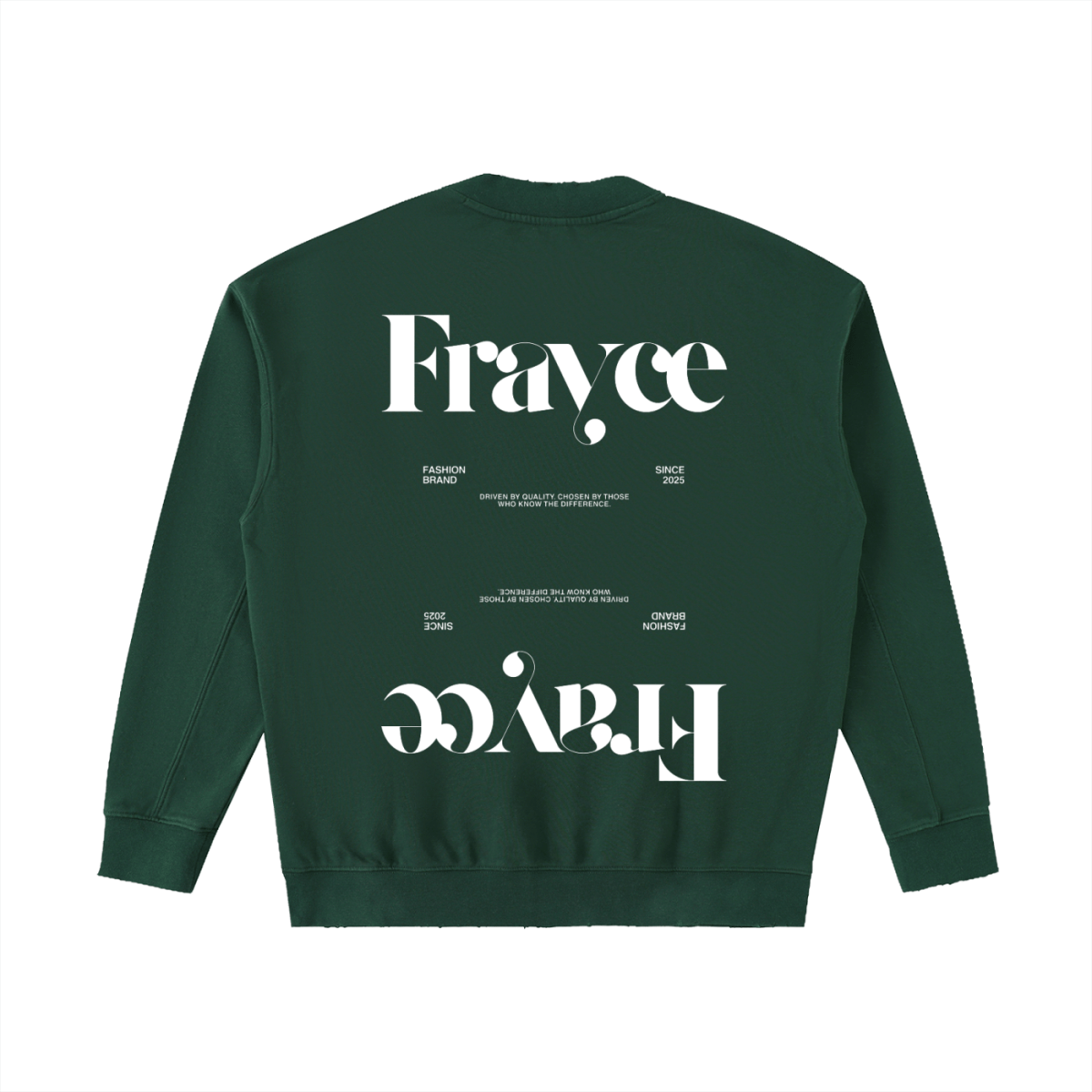 Drop Shoulder Crewneck Sweatshirt - Frayce Apparel