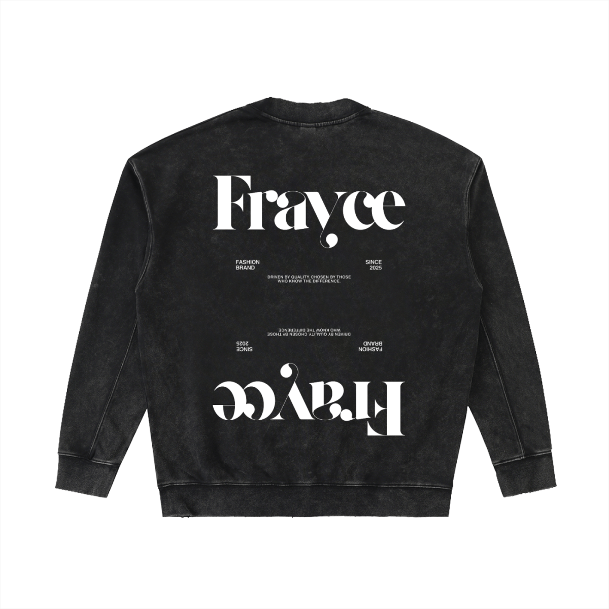 Drop Shoulder Crewneck Sweatshirt - Frayce Apparel