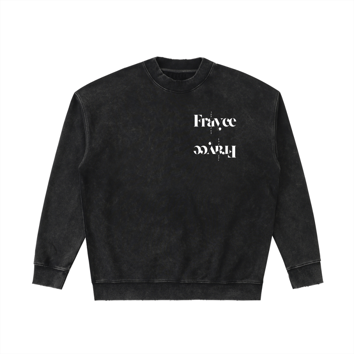 Drop Shoulder Crewneck Sweatshirt - Frayce Apparel