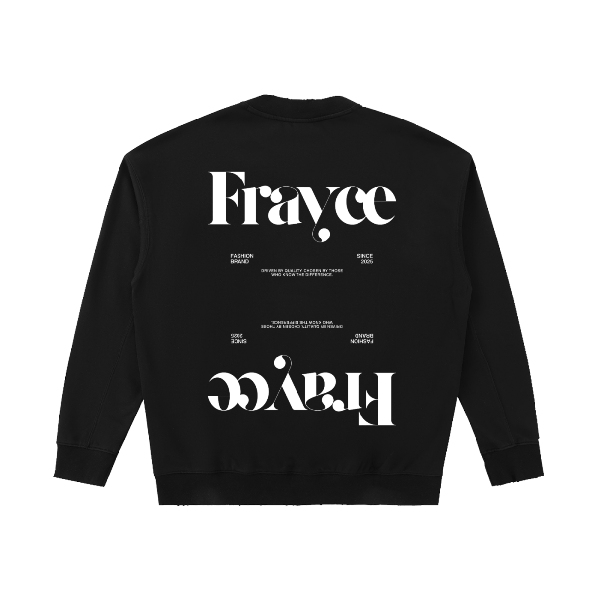 Drop Shoulder Crewneck Sweatshirt - Frayce Apparel