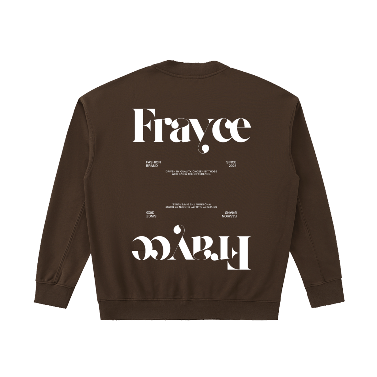 Drop Shoulder Crewneck Sweatshirt - Frayce Apparel