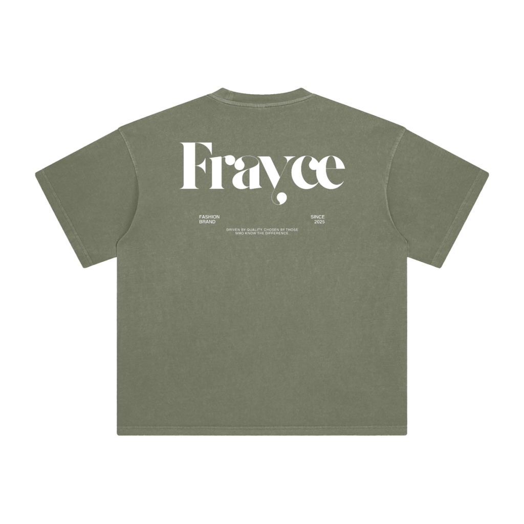 Enzyme Washed T-Shirt - Frayce Apparel