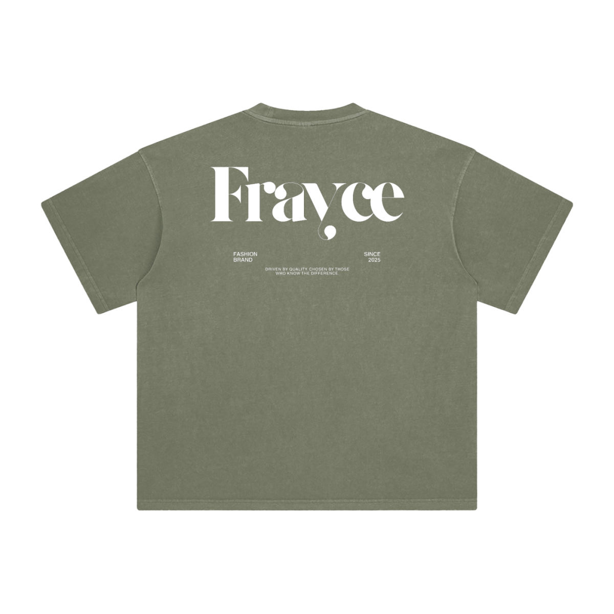 Enzyme Washed T-Shirt - Frayce Apparel