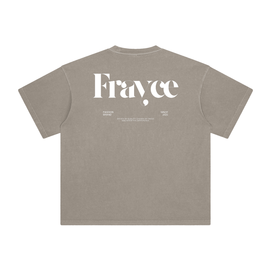 Enzyme Washed T-Shirt - Frayce Apparel