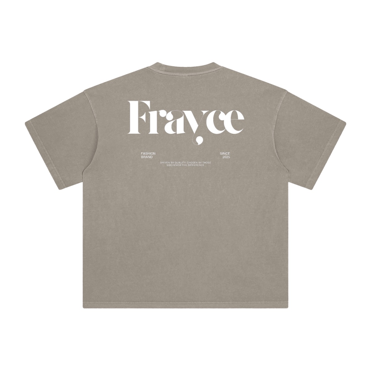Enzyme Washed T-Shirt - Frayce Apparel