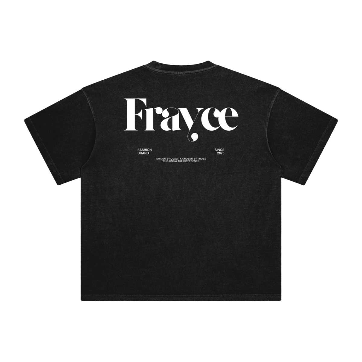 Enzyme Washed T-Shirt - Frayce Apparel
