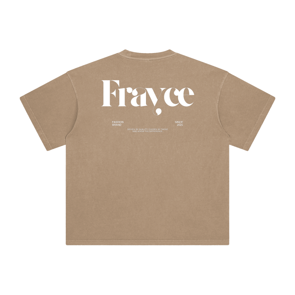 Enzyme Washed T-Shirt - Frayce Apparel