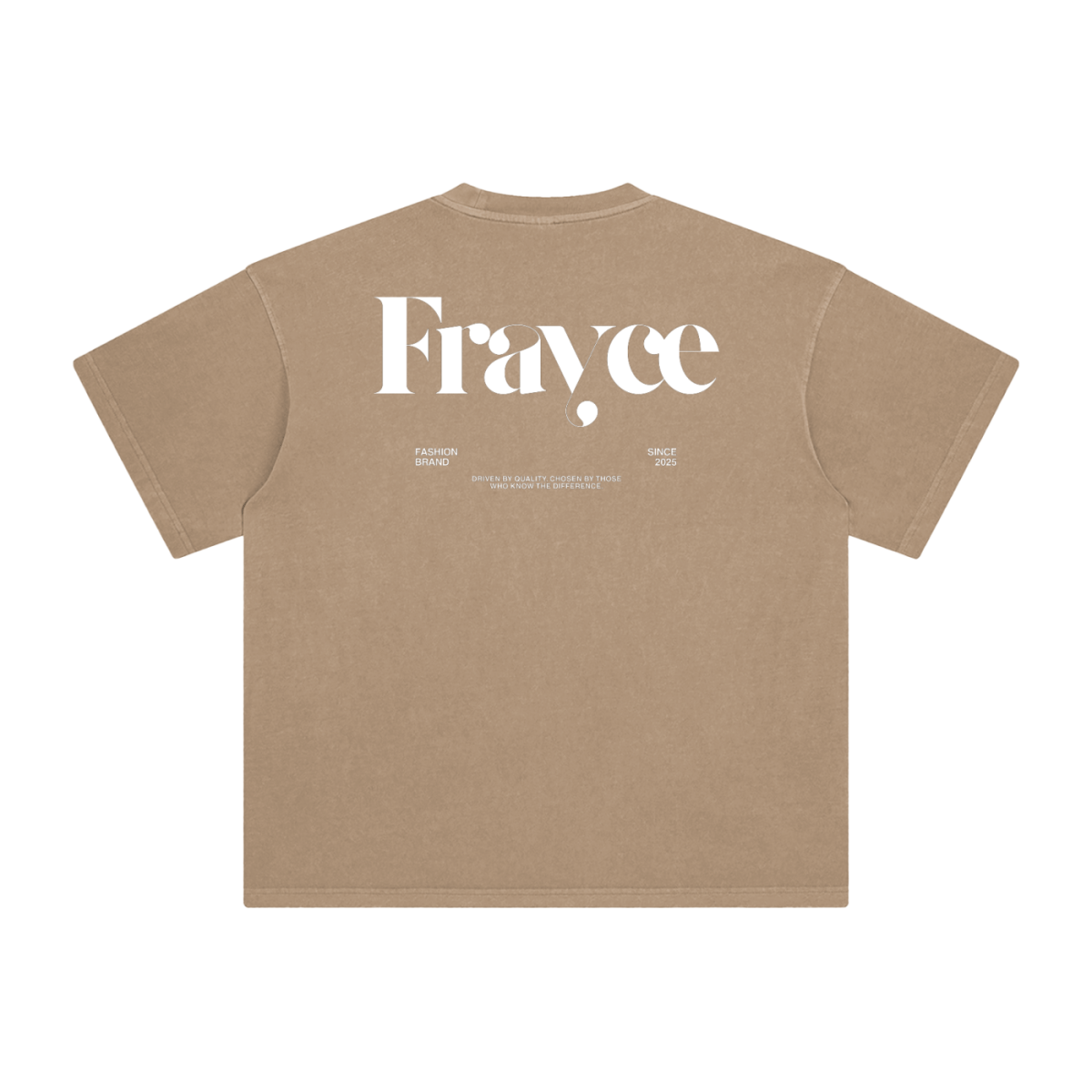 Enzyme Washed T-Shirt - Frayce Apparel