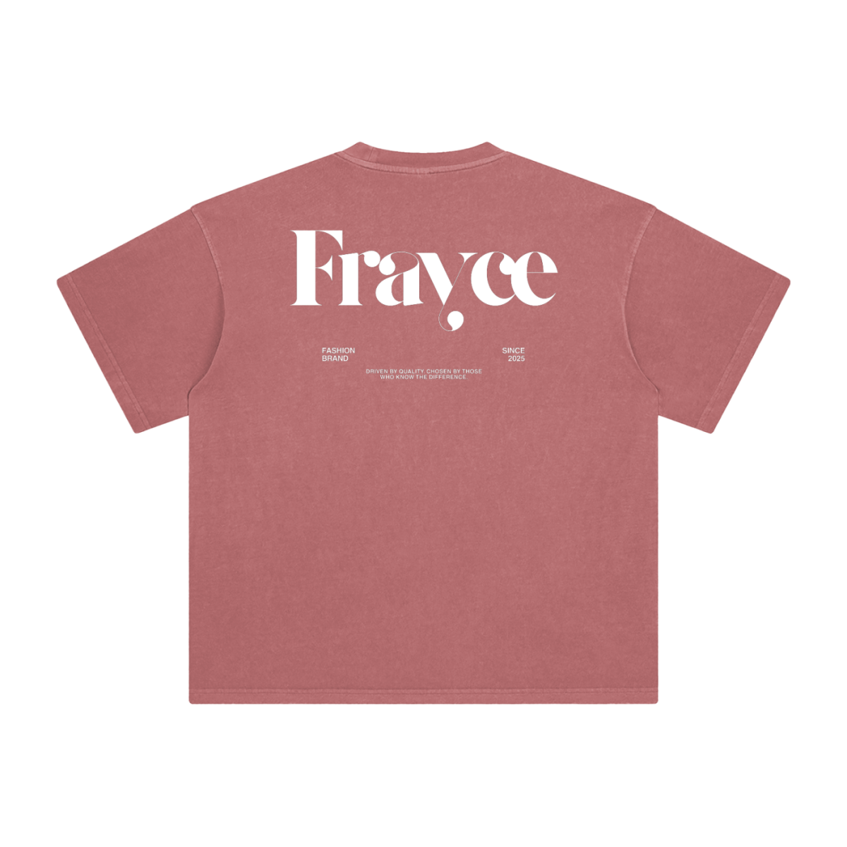 Enzyme Washed T-Shirt - Frayce Apparel