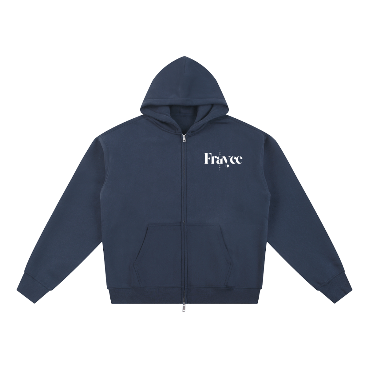 Essential Fleece Zip - Through Hoodie - Frayce Apparel