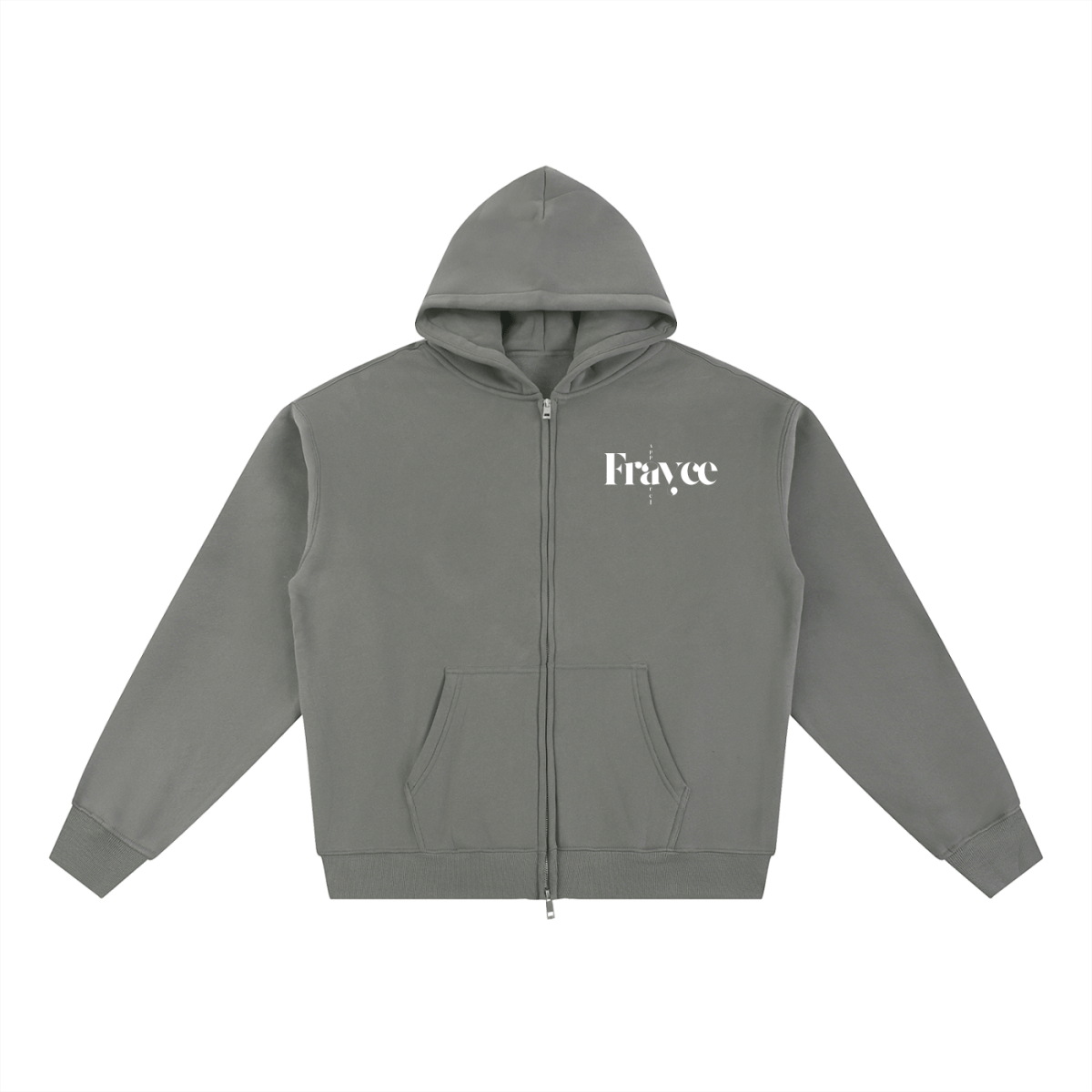 Essential Fleece Zip - Through Hoodie - Frayce Apparel