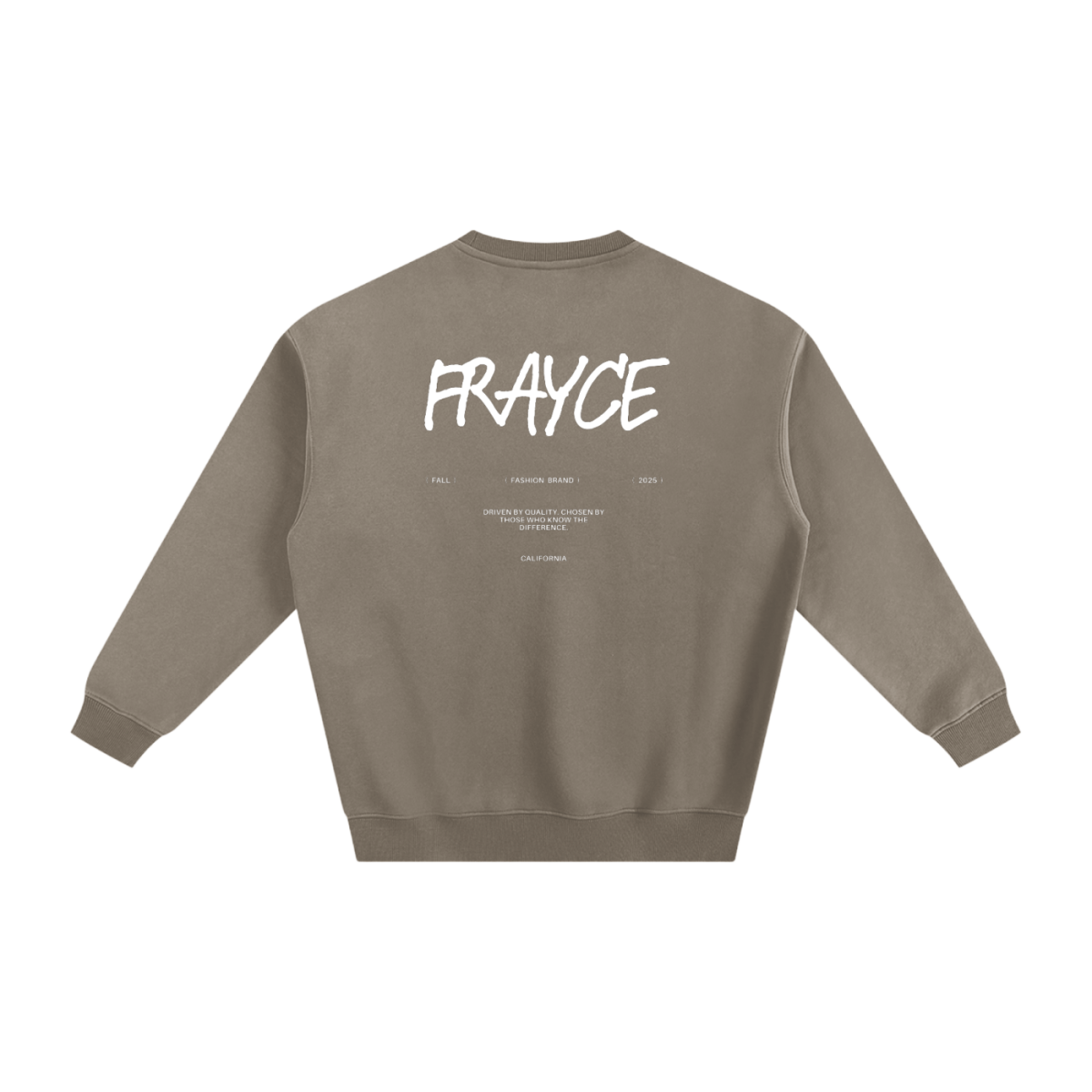 Fleeced Crewneck - Frayce Apparel
