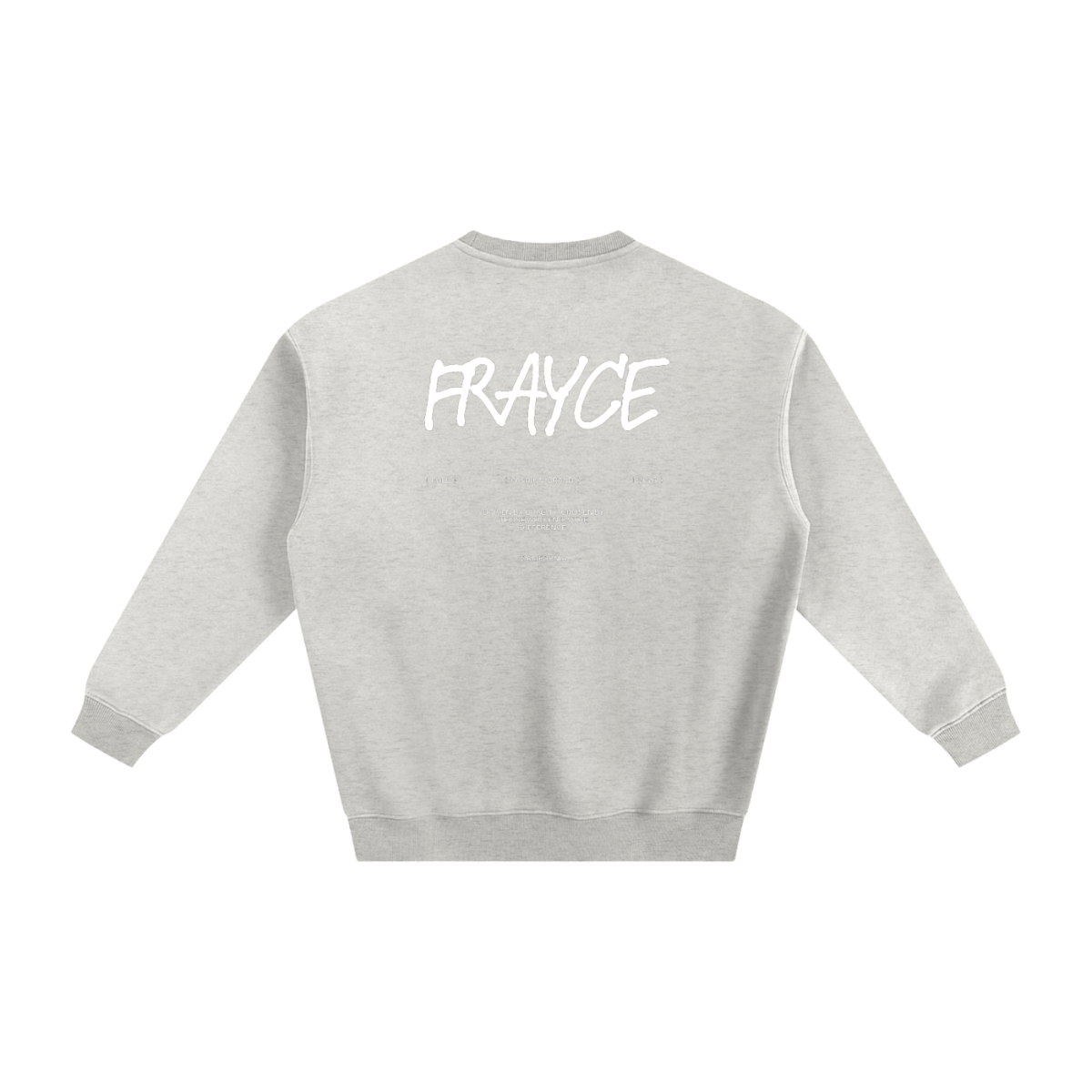 Fleeced Crewneck - Frayce Apparel