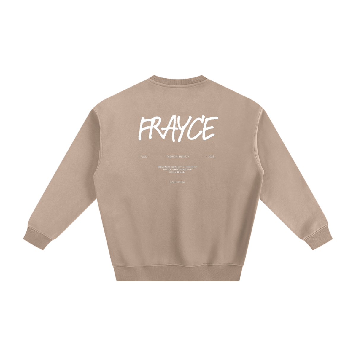 Fleeced Crewneck - Frayce Apparel