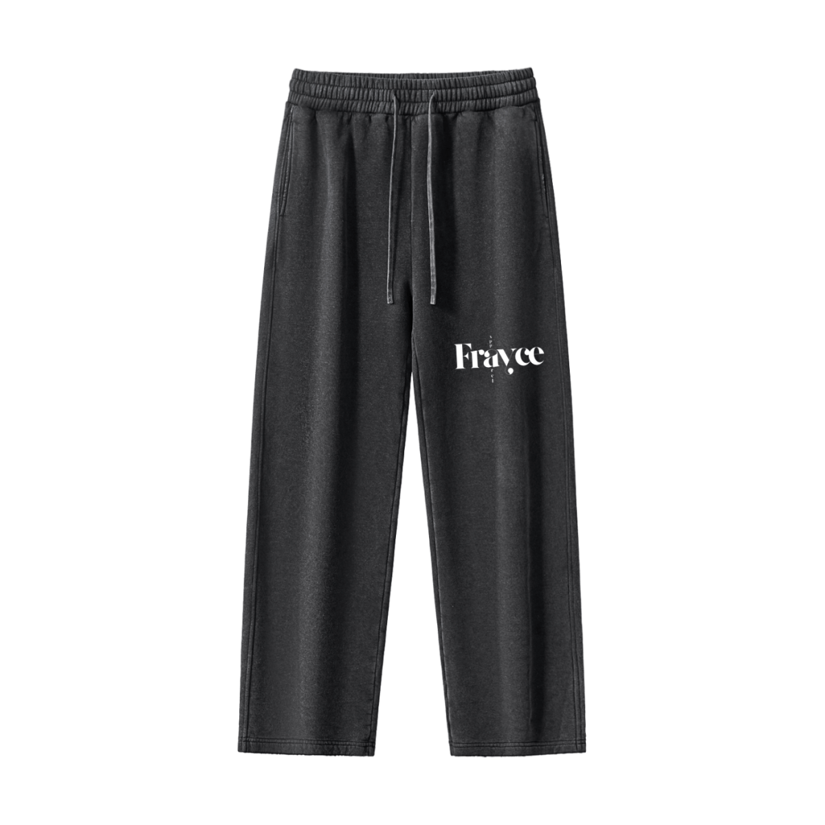 Frayed Enzyme Washed Fleece Sweatpants - Frayce Apparel