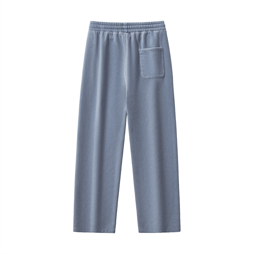 Frayed Enzyme Washed Fleece Sweatpants - Frayce Apparel