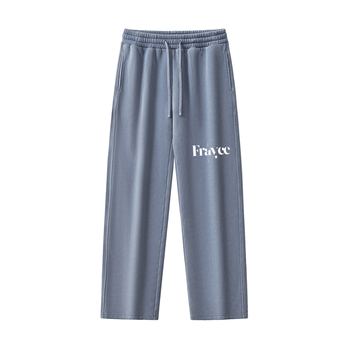 Frayed Enzyme Washed Fleece Sweatpants - Frayce Apparel
