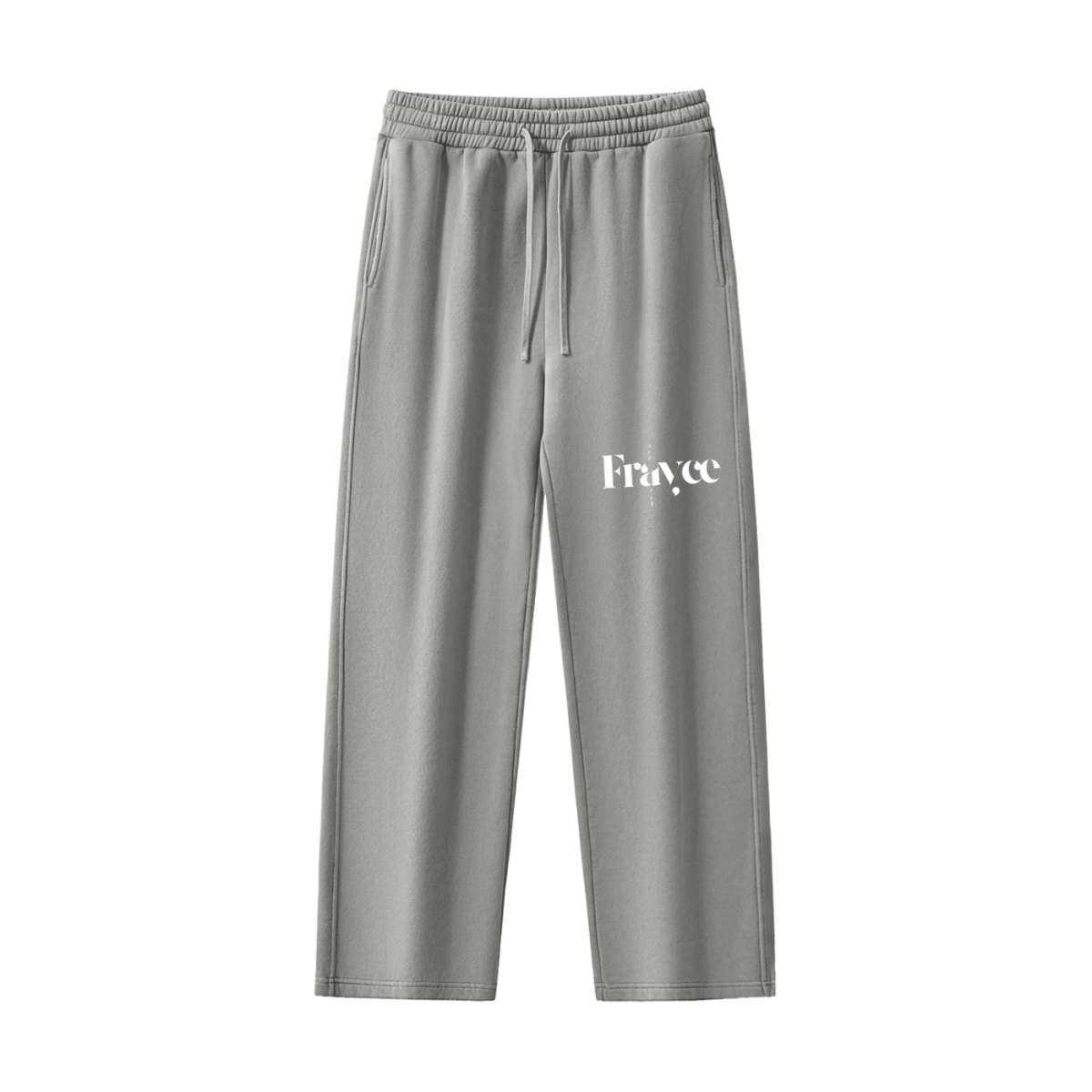 Frayed Enzyme Washed Fleece Sweatpants - Frayce Apparel