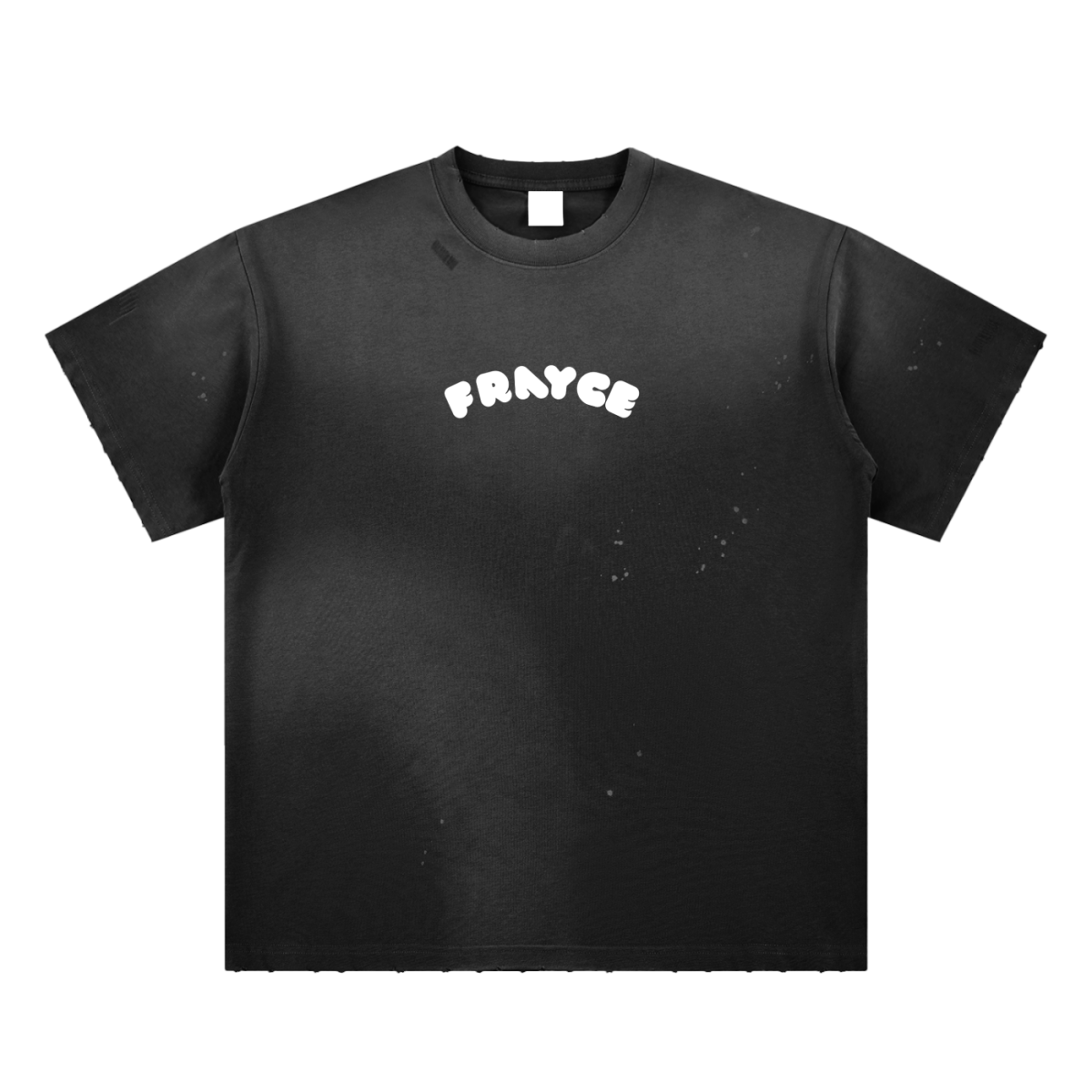 Hand - Frayed Sunfade Paint Splatter T-Shirt - Frayce Apparel