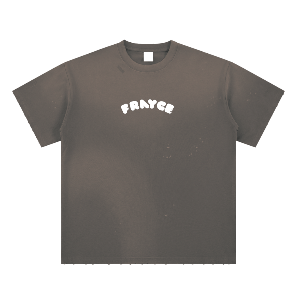 Hand - Frayed Sunfade Paint Splatter T-Shirt - Frayce Apparel