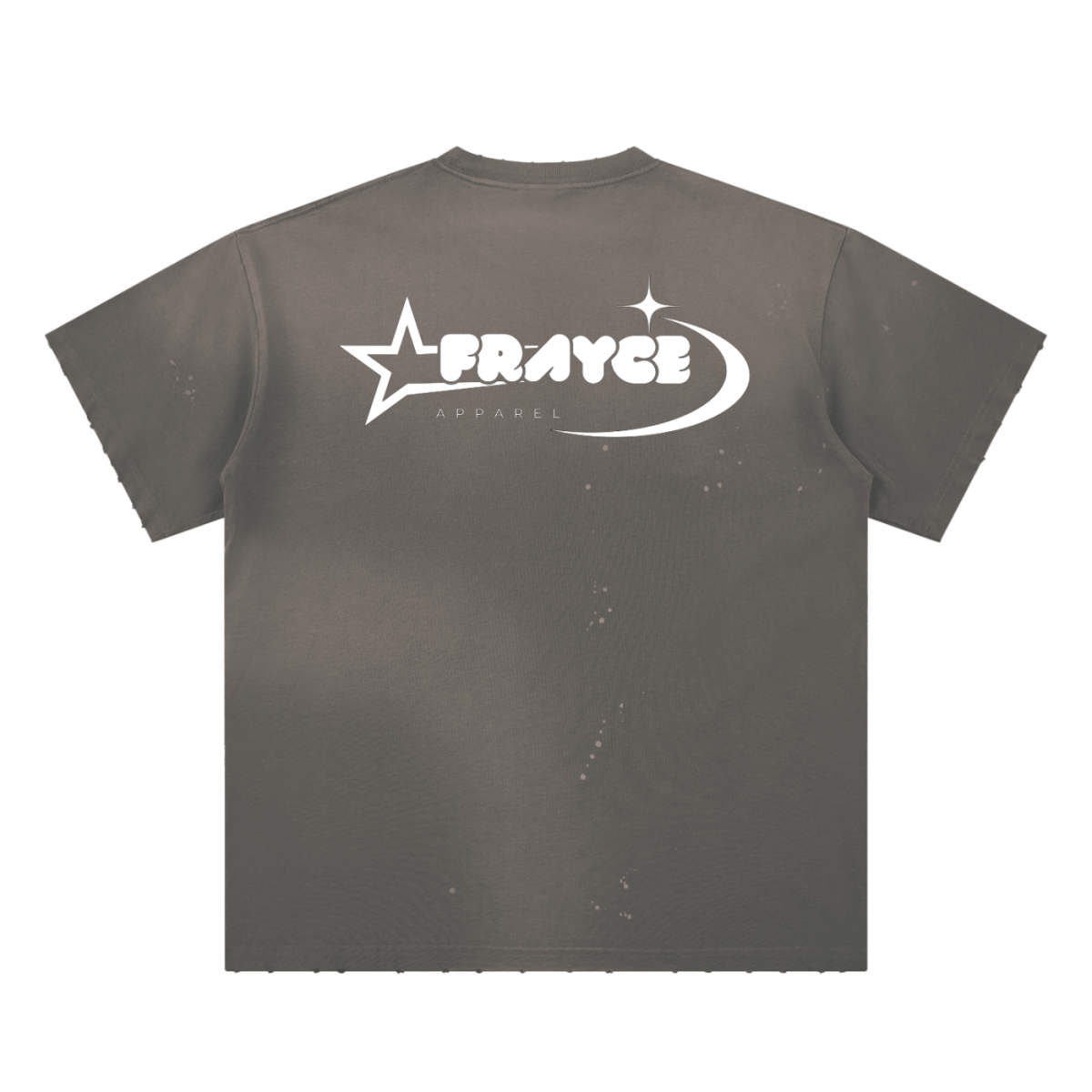 Hand - Frayed Sunfade Paint Splatter T-Shirt - Frayce Apparel