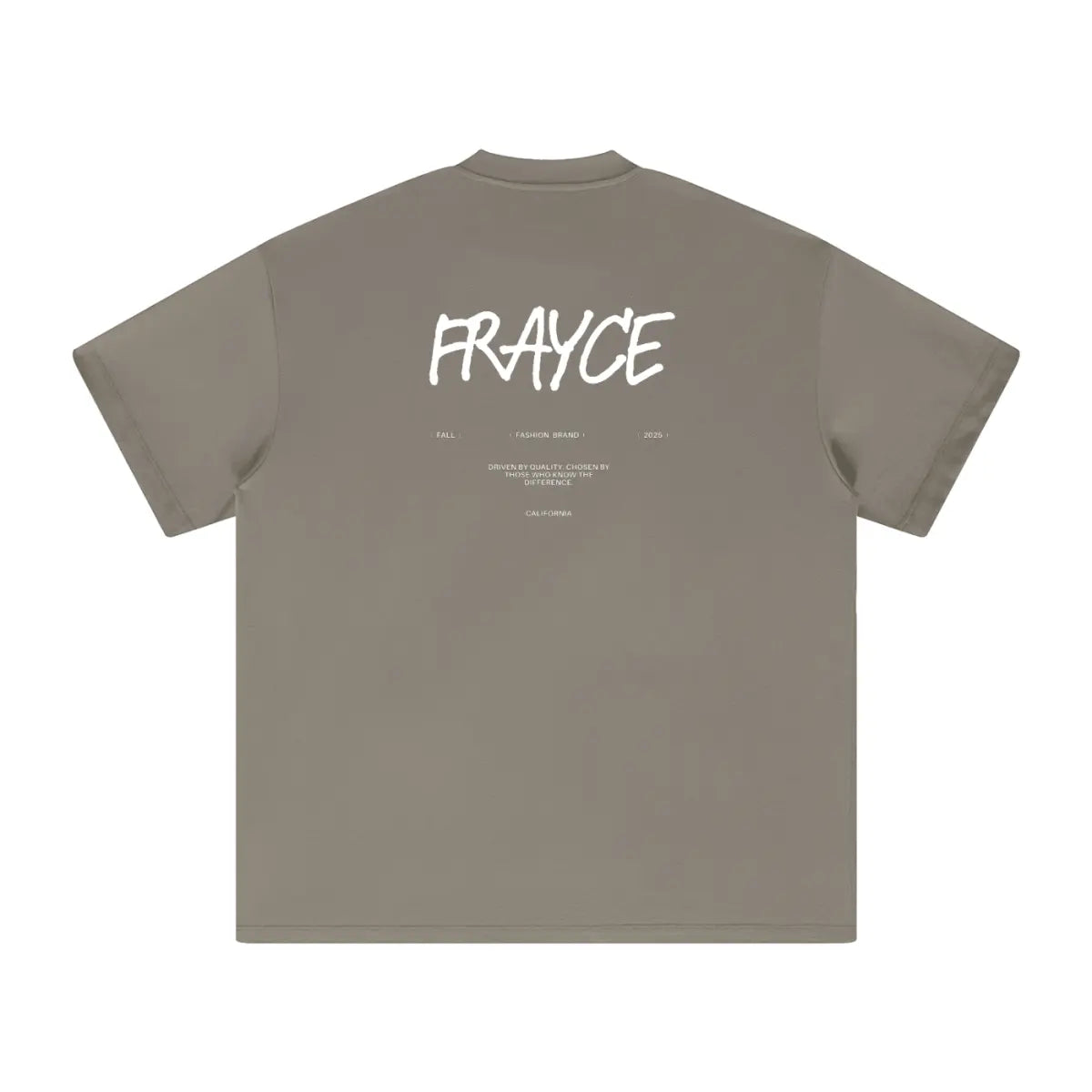 Heavyweight Earth Tone T-Shirt - Frayce Apparel