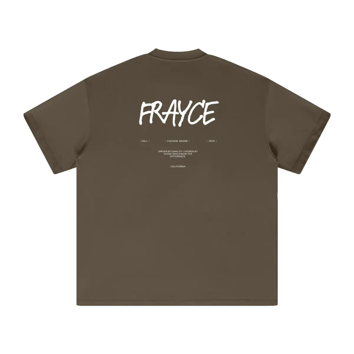 Heavyweight Earth Tone T-Shirt - Frayce Apparel