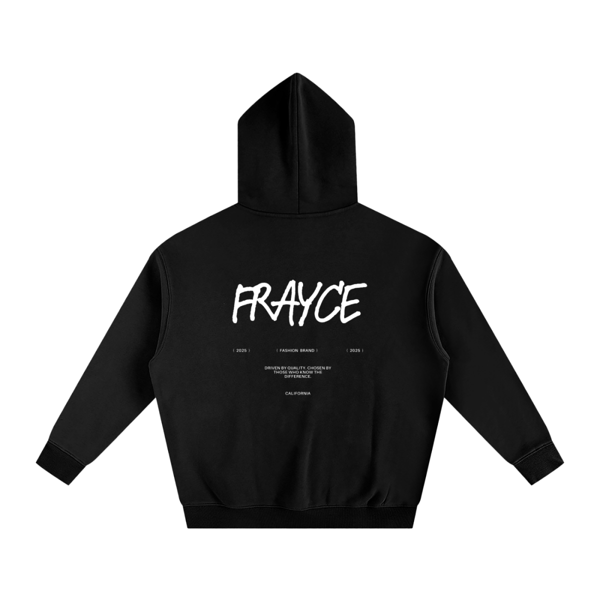 Oversize Fleeced Hoodie - Frayce Apparel