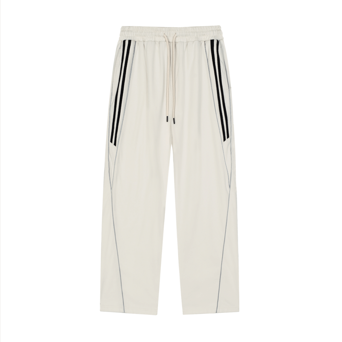Reflection Striped Straight - Leg Sweatpants - Frayce Apparel