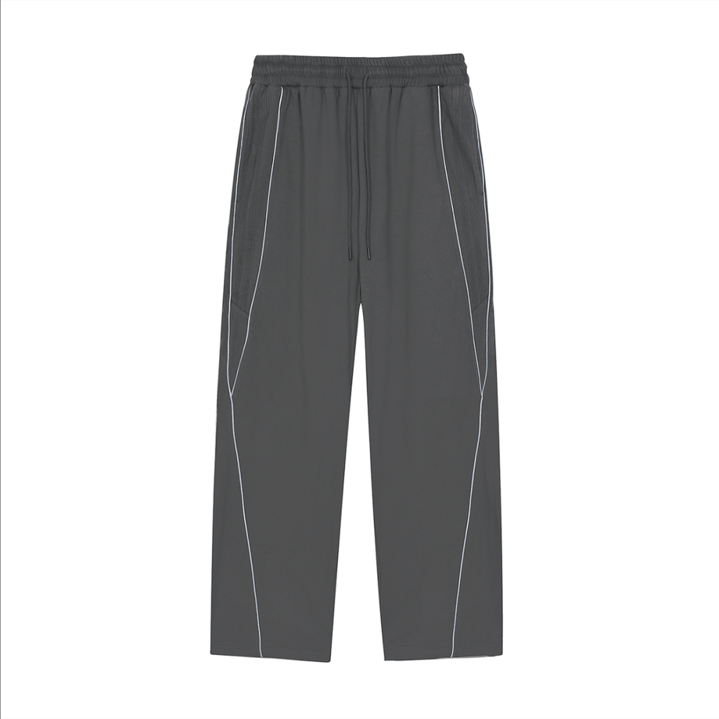 Reflection Striped Straight - Leg Sweatpants - Frayce Apparel