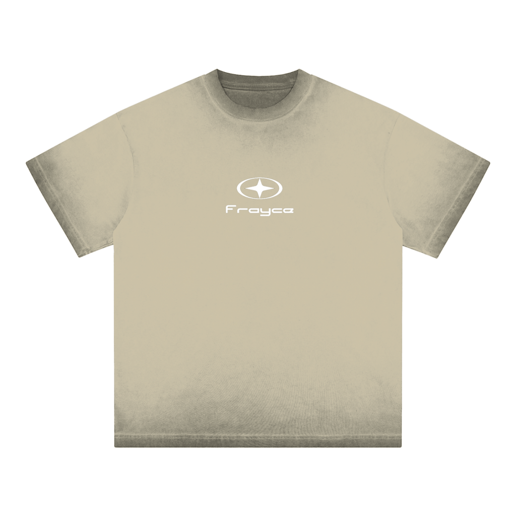 Reverse Dyed Loose Cotton T-Shirt - Frayce Apparel