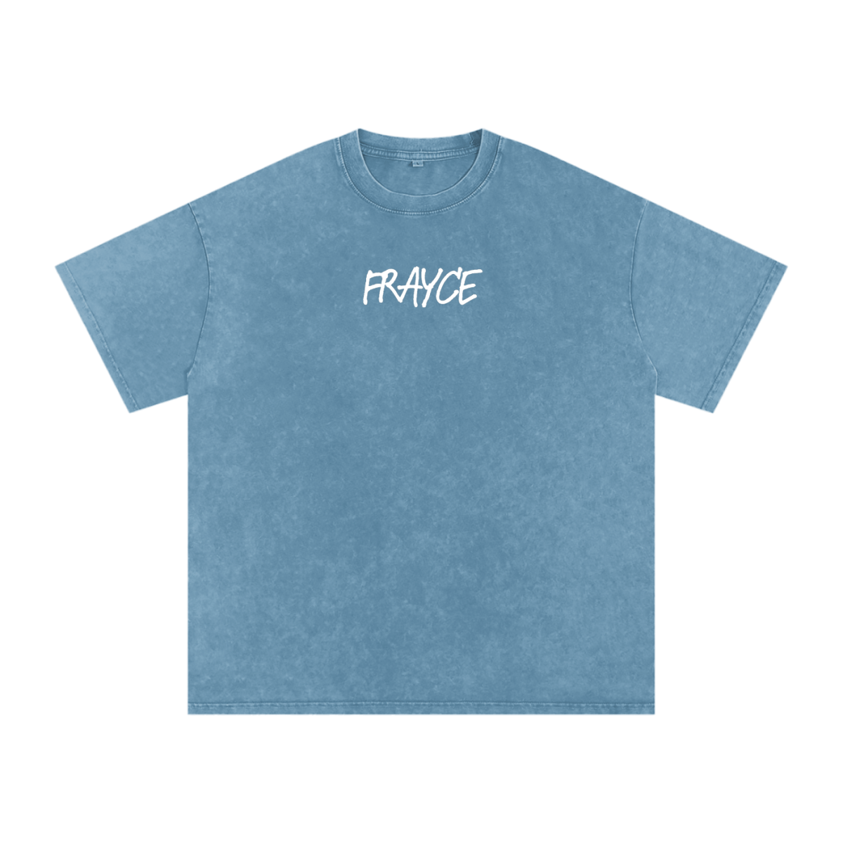 Snow Washed Oversized Cotton T-Shirt - Frayce Apparel
