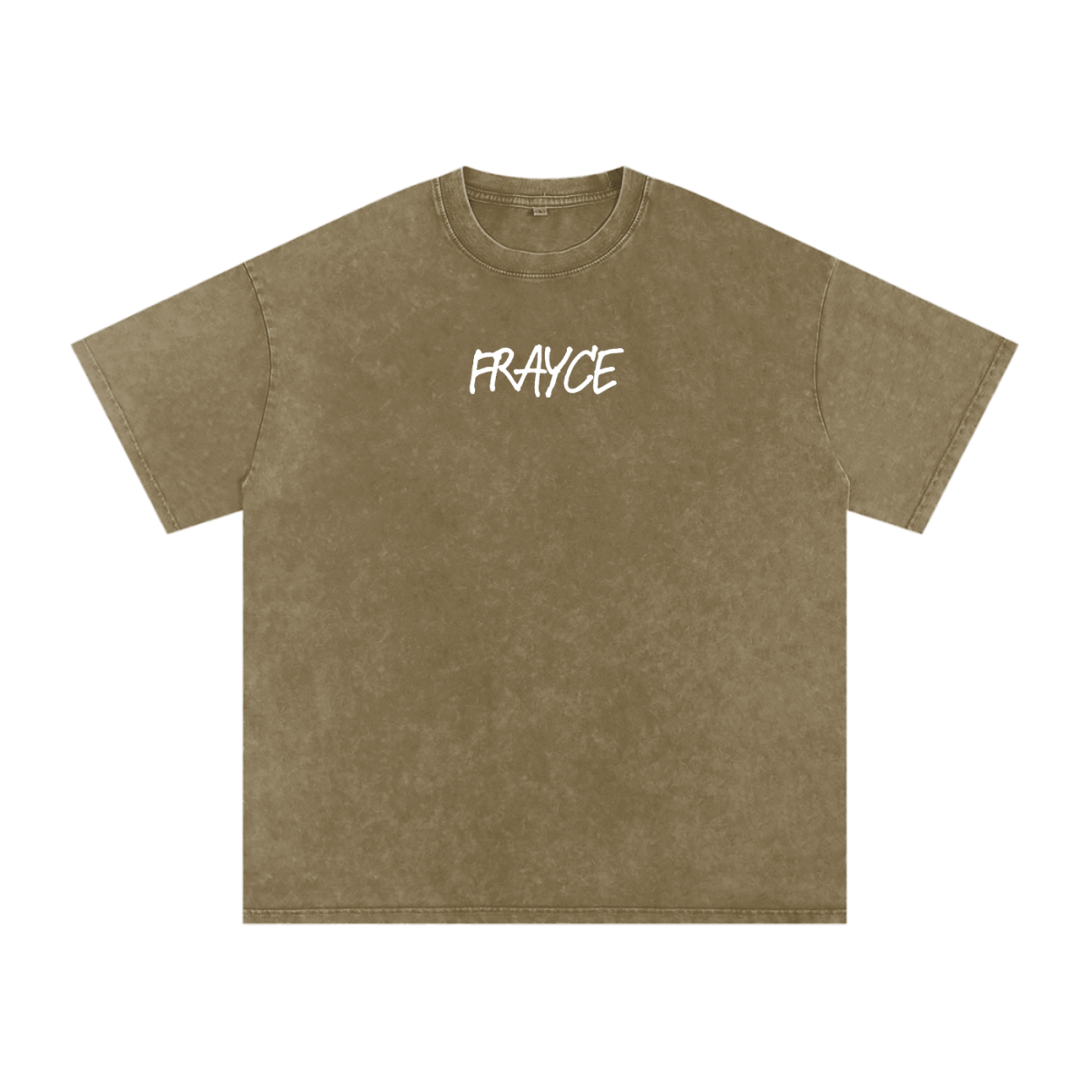 Snow Washed Oversized Cotton T-Shirt - Frayce Apparel