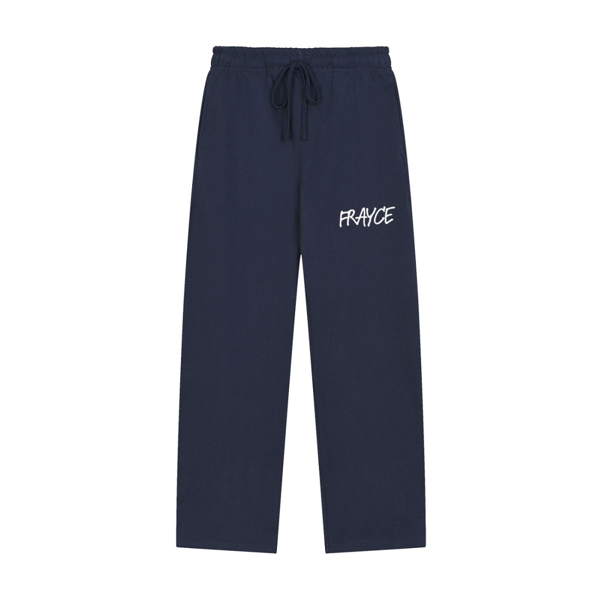 Solid Color Straight - Leg Sweatpants - Frayce Apparel
