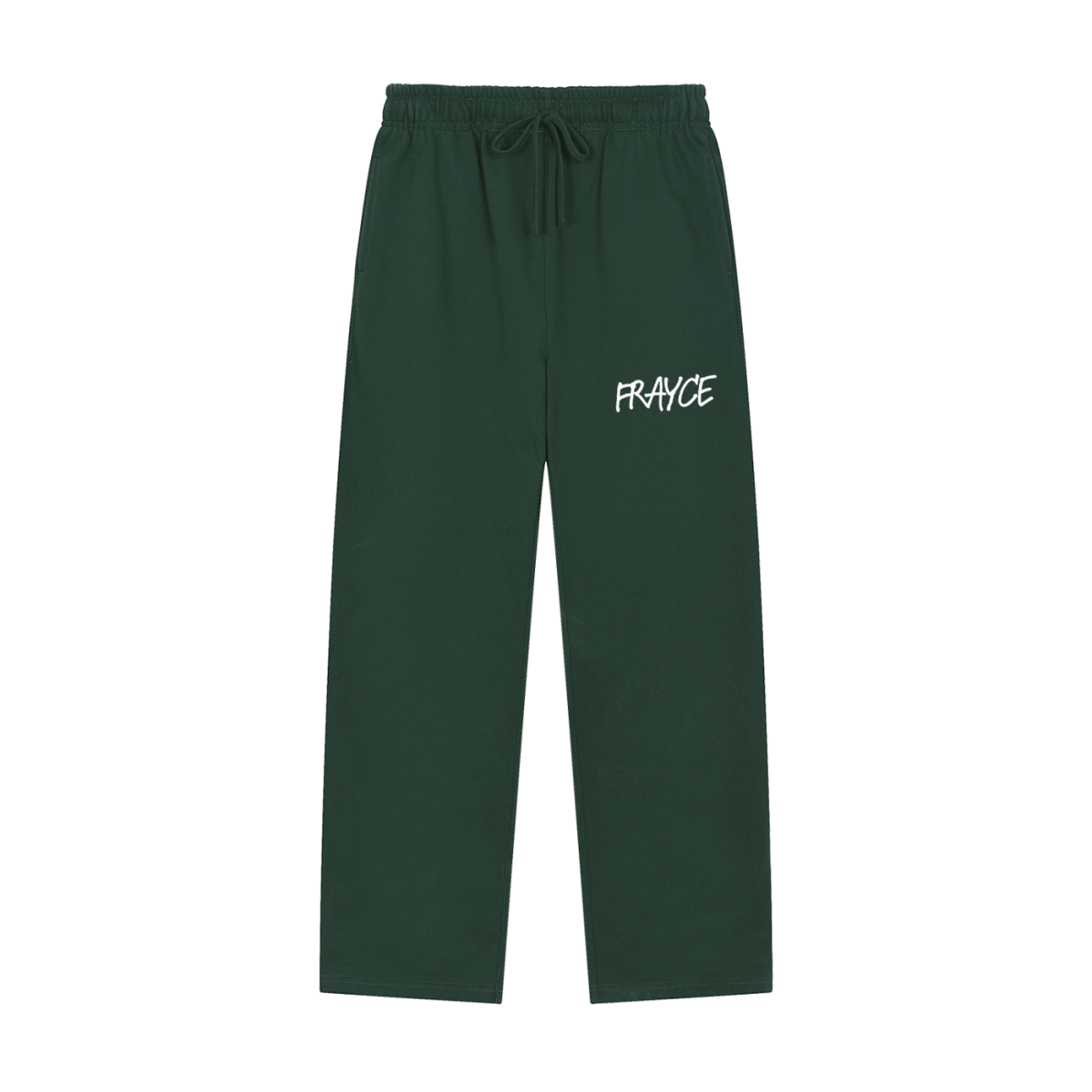 Solid Color Straight - Leg Sweatpants - Frayce Apparel