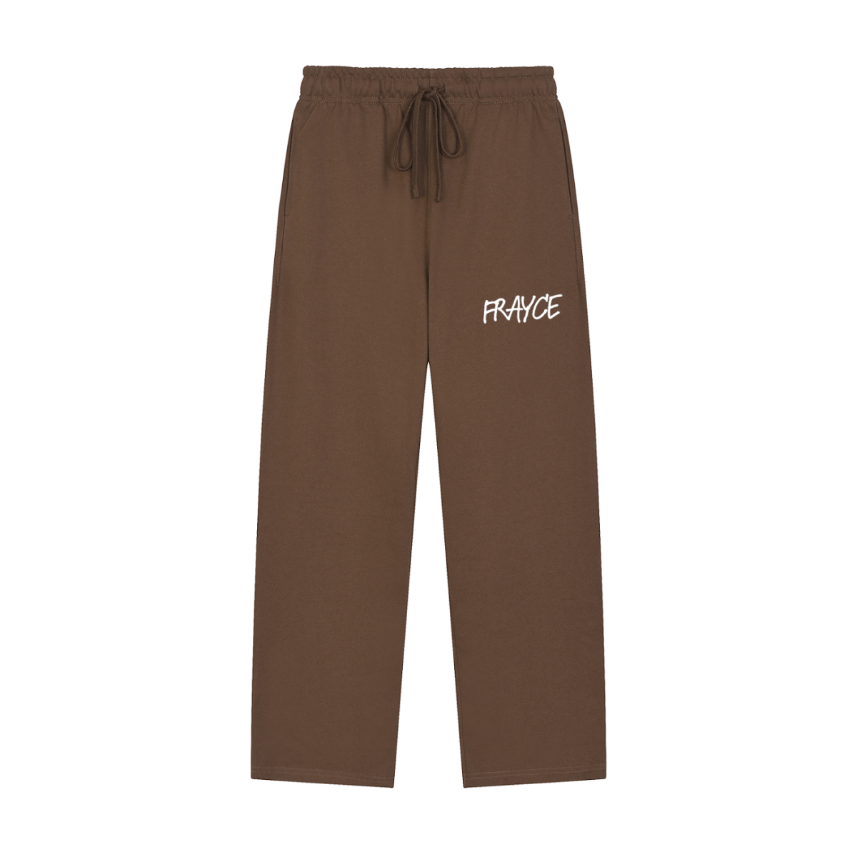 Solid Color Straight - Leg Sweatpants - Frayce Apparel