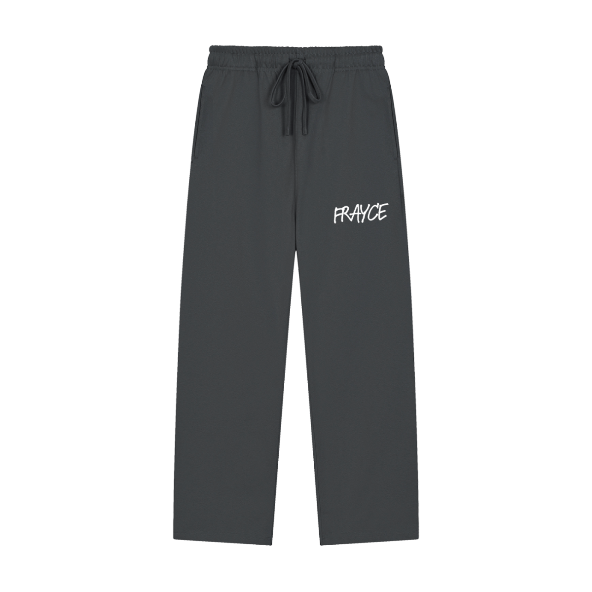 Solid Color Straight - Leg Sweatpants - Frayce Apparel