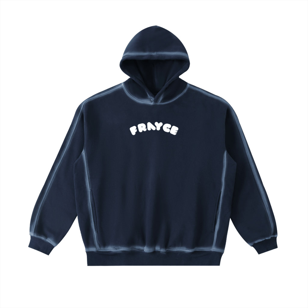 Sunfaded Edge Fleece Hoodie - Frayce Apparel