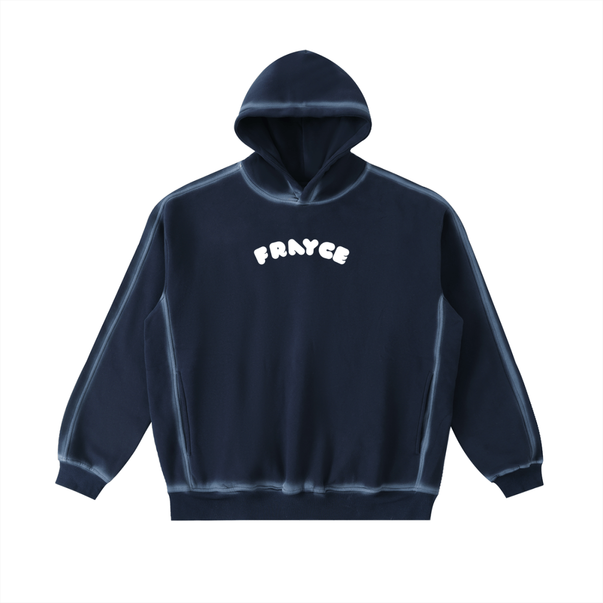 Sunfaded Edge Fleece Hoodie - Frayce Apparel