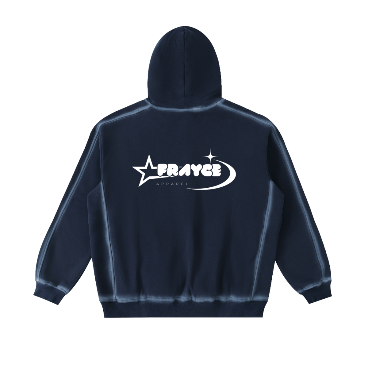 Sunfaded Edge Fleece Hoodie - Frayce Apparel