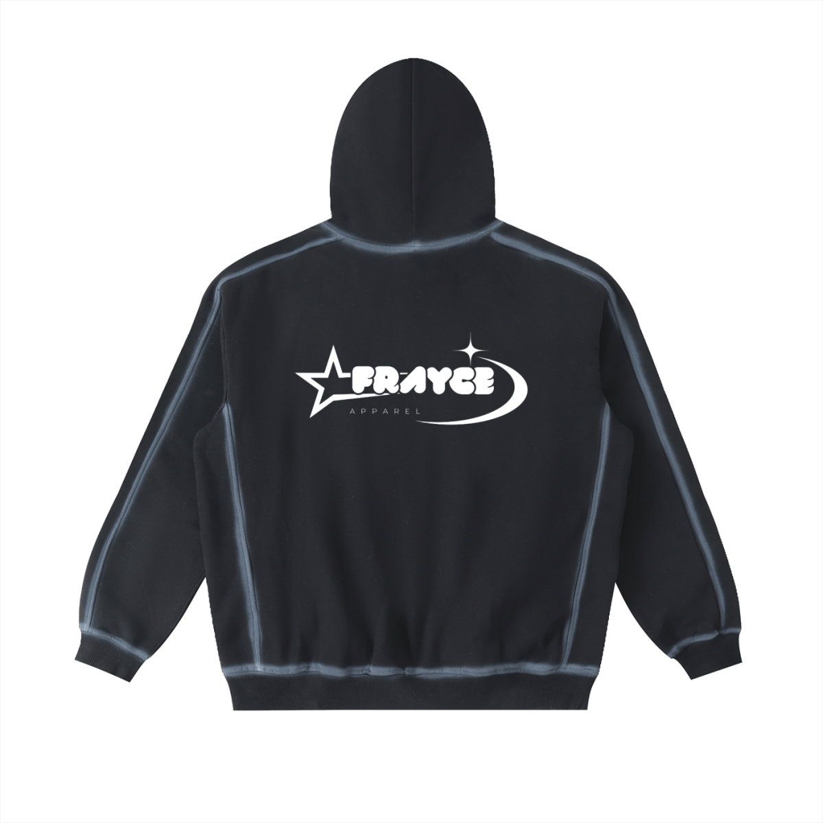 Sunfaded Edge Fleece Hoodie - Frayce Apparel