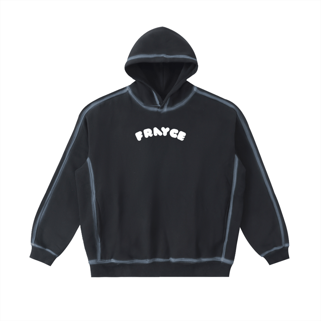 Sunfaded Edge Fleece Hoodie - Frayce Apparel