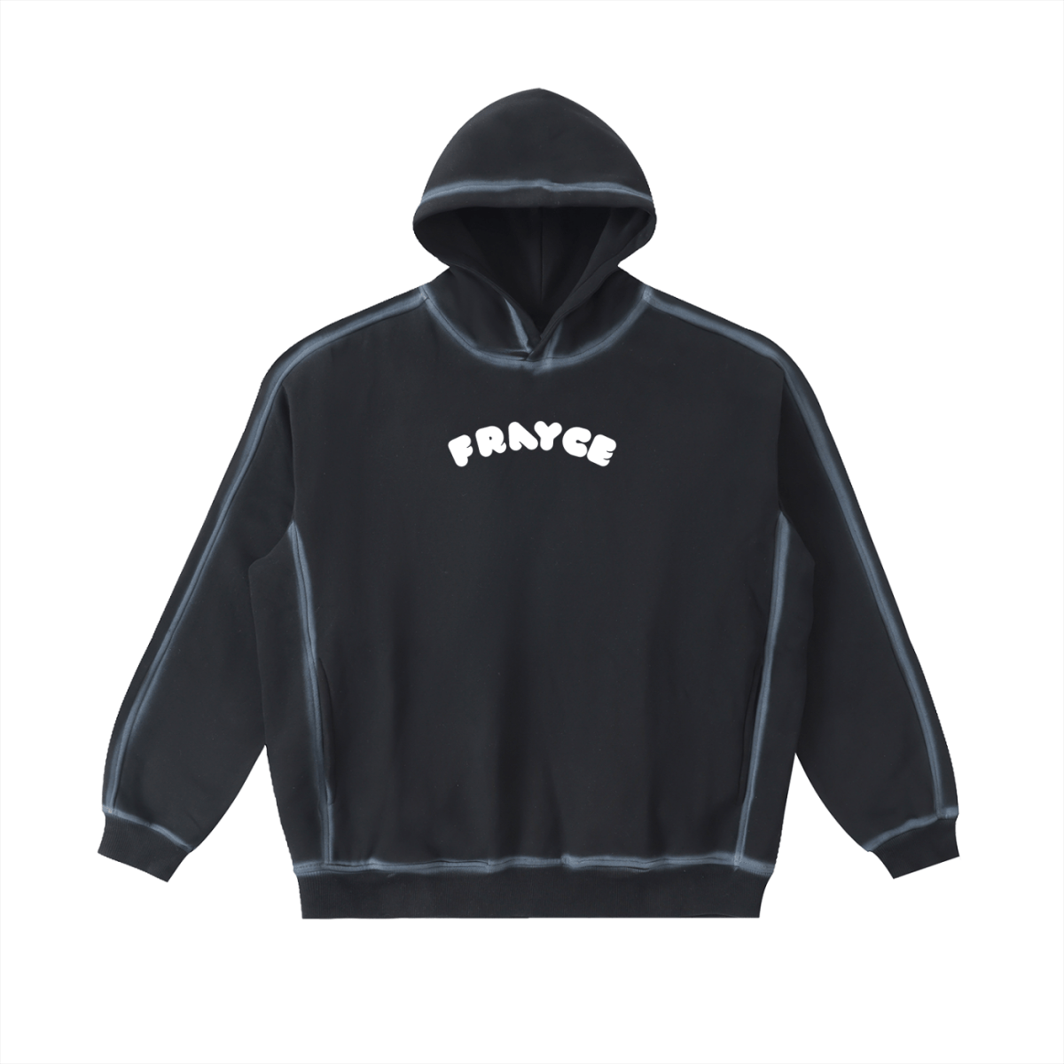 Sunfaded Edge Fleece Hoodie - Frayce Apparel